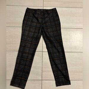 Mason's Charcoal and Tan Plaid Jacket